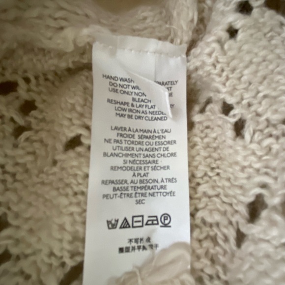 Anthropologie Pilcro Jemma Cable-Knit Cardigan size M/L new with tag - Picture 7 of 11